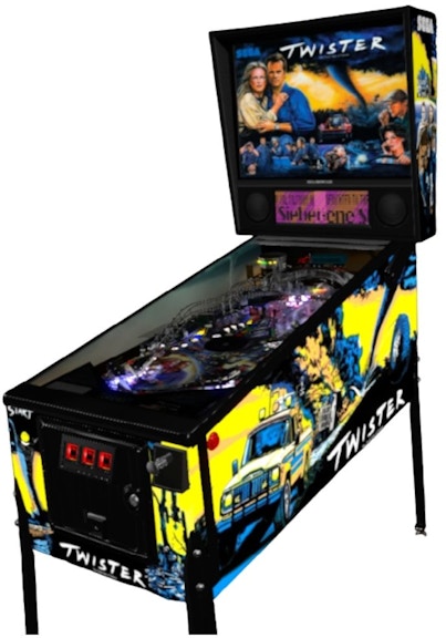 Sega Bar and Game Room Pinball Twister - Aminis