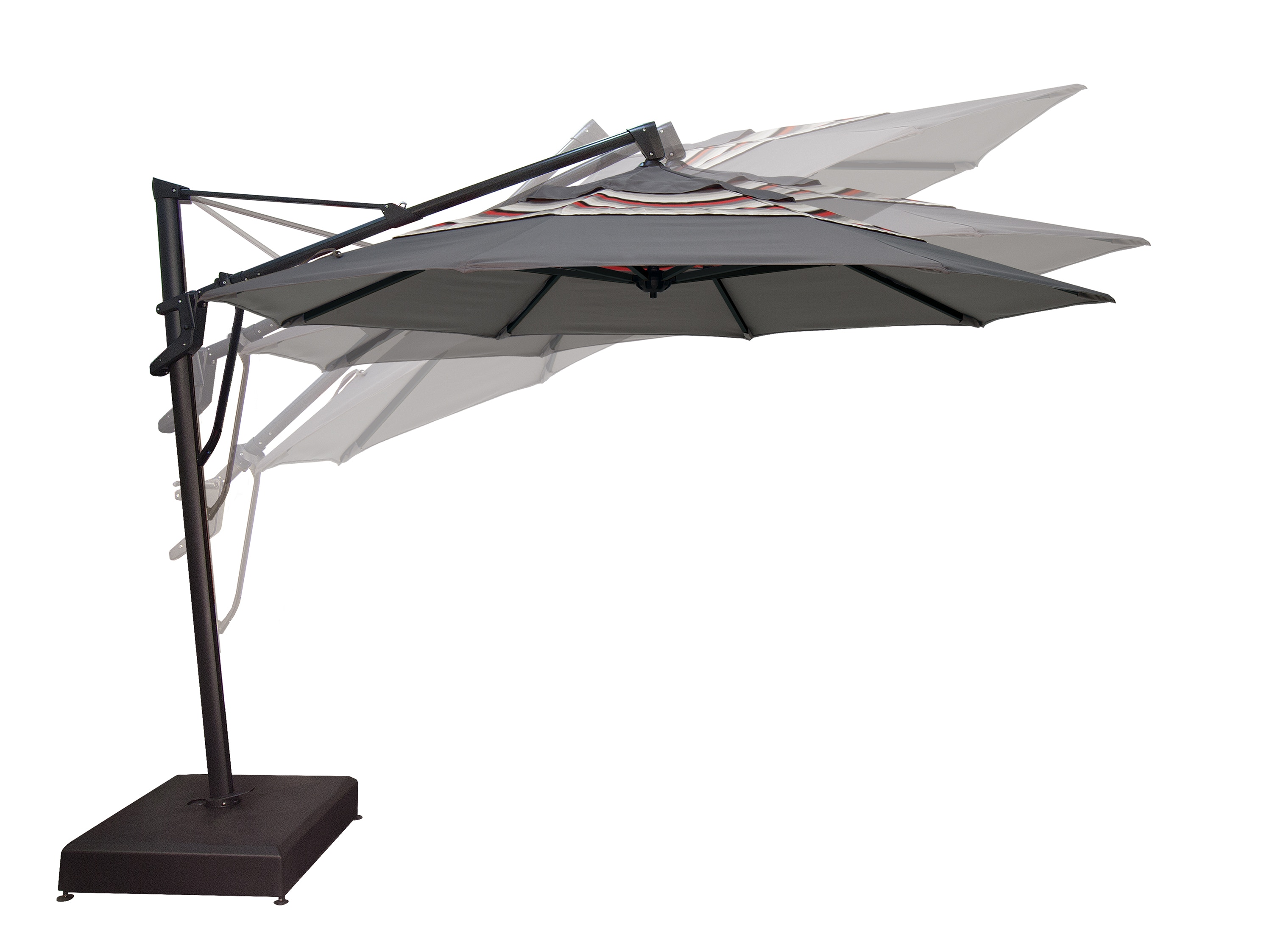 Treasure Garden Outdoor Furniture Umbrella Cantilever Plus 11 Foot Octagon  - Aminis