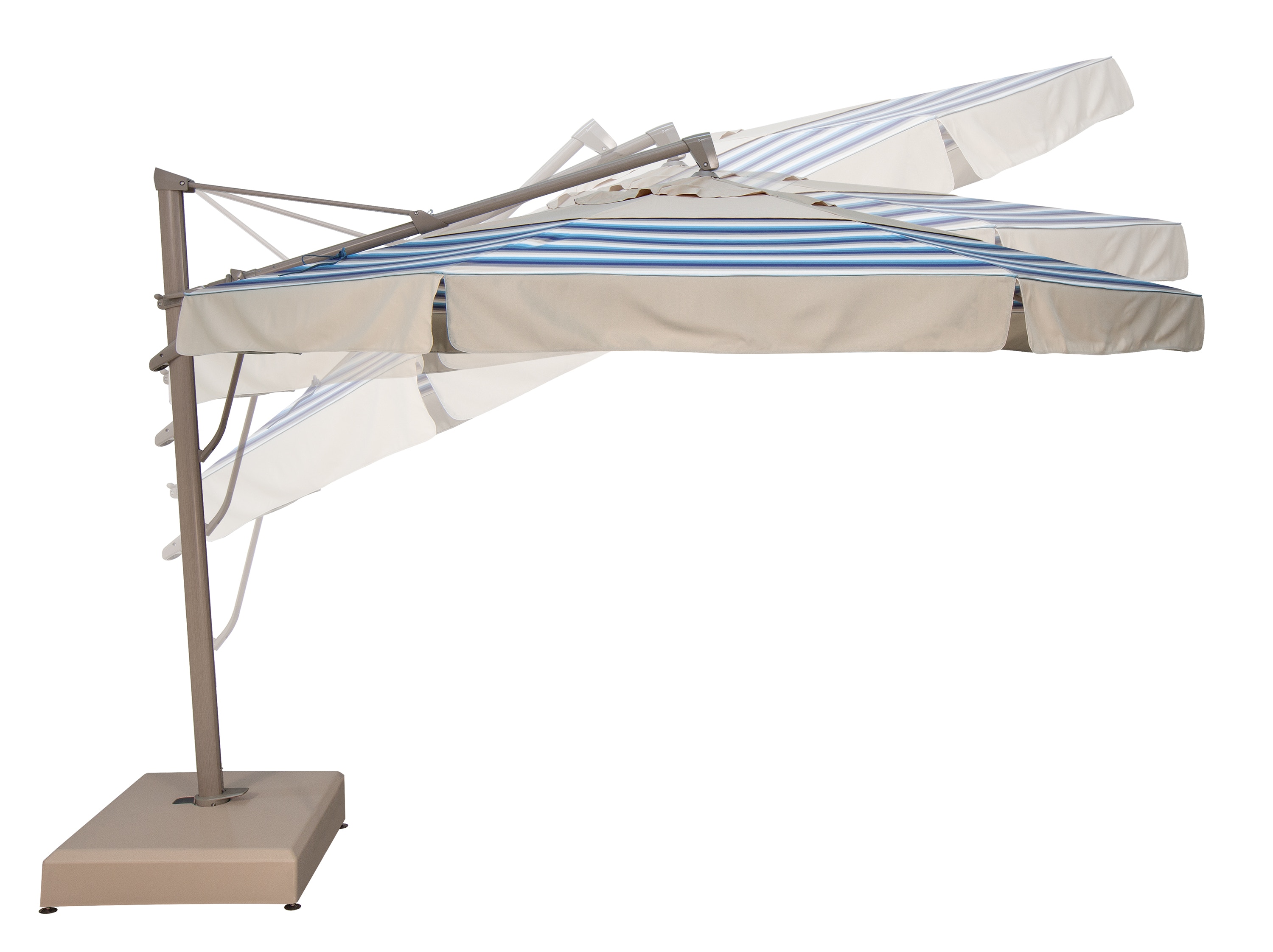 11 offset patio umbrella 11' AKZP Octagon Cantilever Umbrella by Treasure Garden | Aluminum  Cantilever