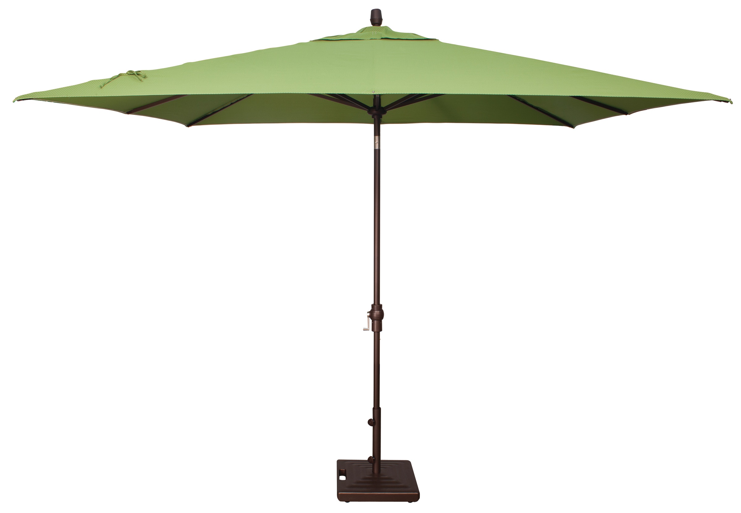 Treasure Garden Outdoor Furniture Umbrella 8 x 10 Foot Rectangle Auto