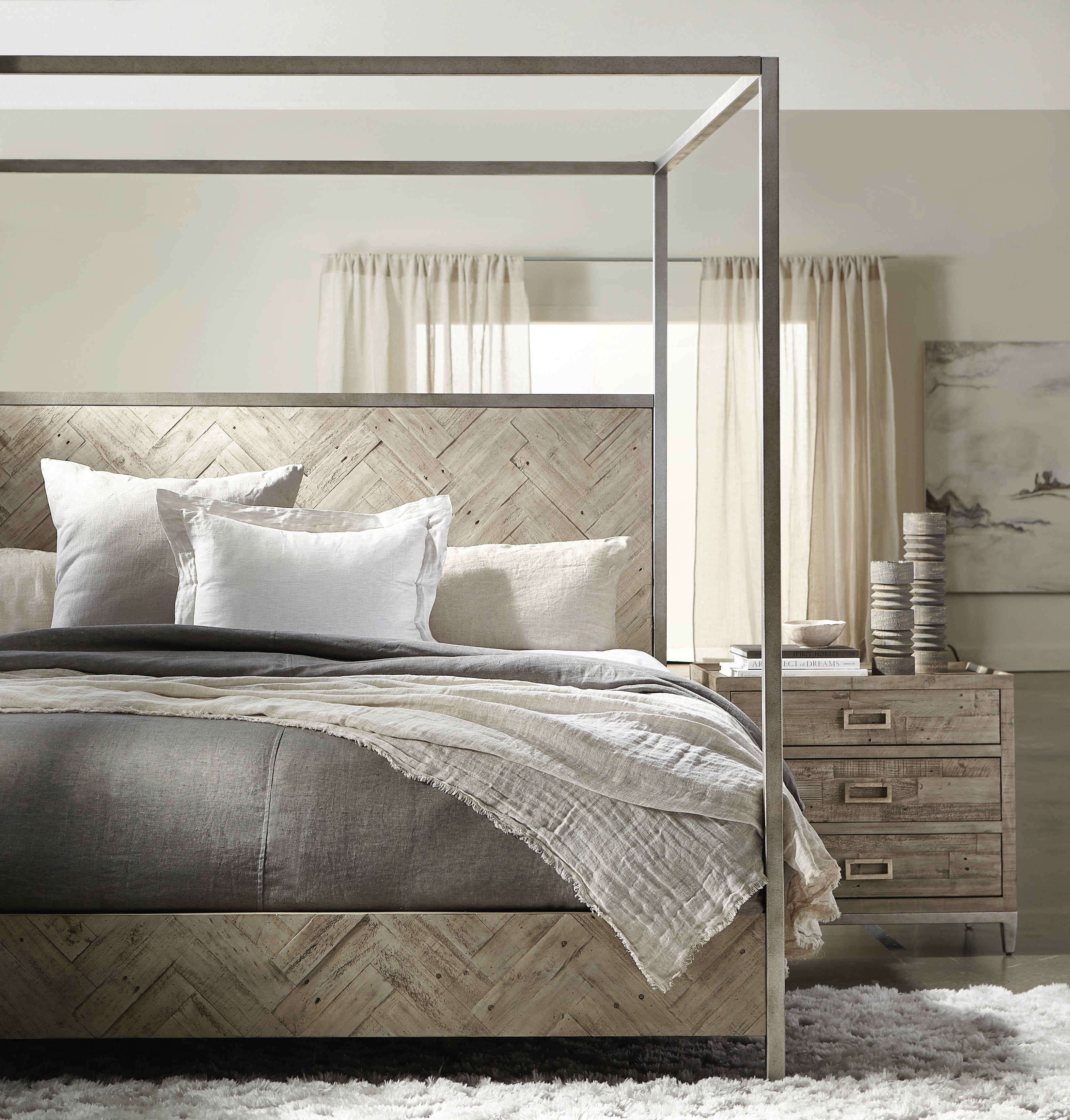 Bernhardt milo canopy bed discount