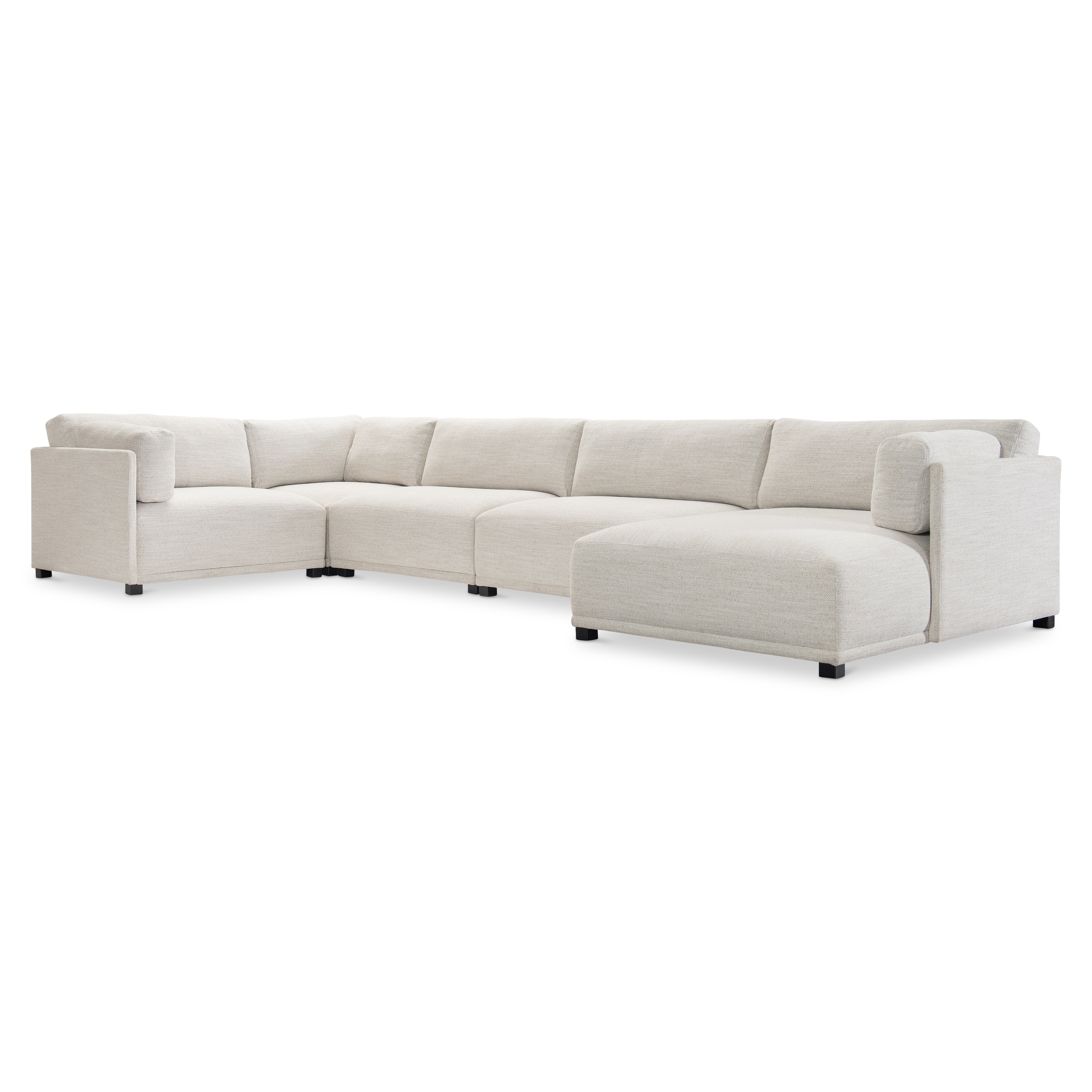 Bernhardt Loft Parker Fabric Sectional K2311