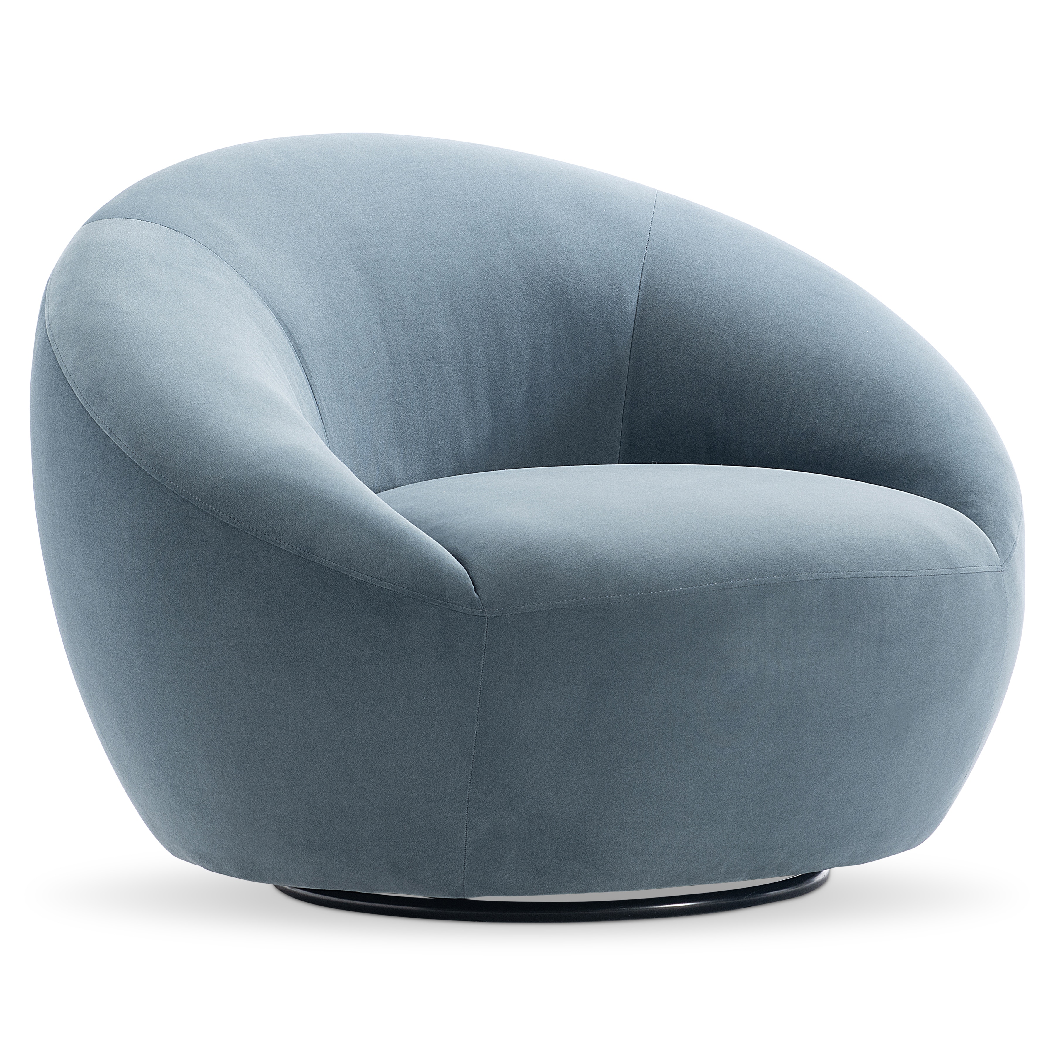 Bernhardt Loft Rizz Fabric Swivel Chair L163SO