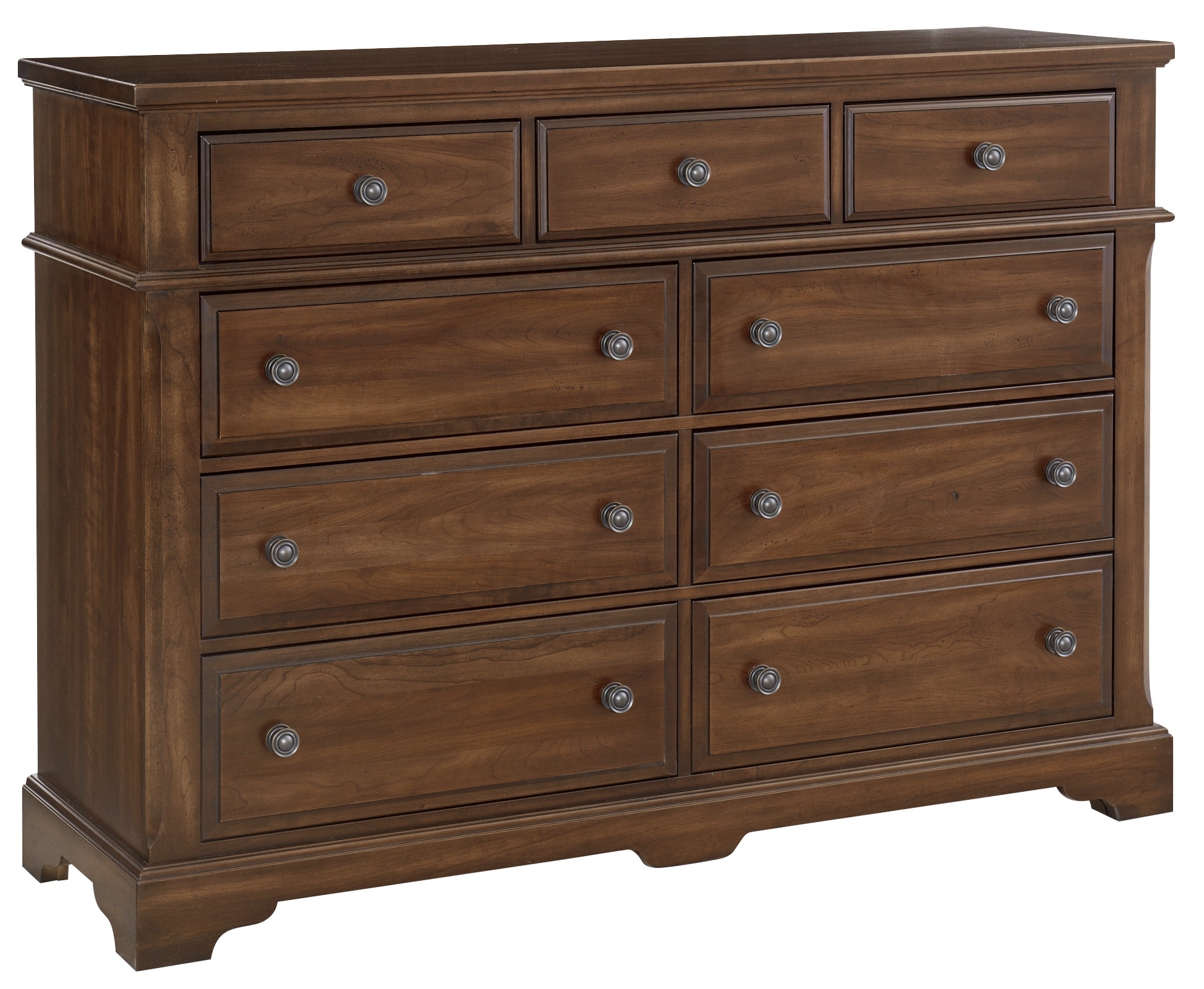 Artisan & Post By Vaughan-Bassett Bedroom Heritage Bureau - 9 Drawer ...