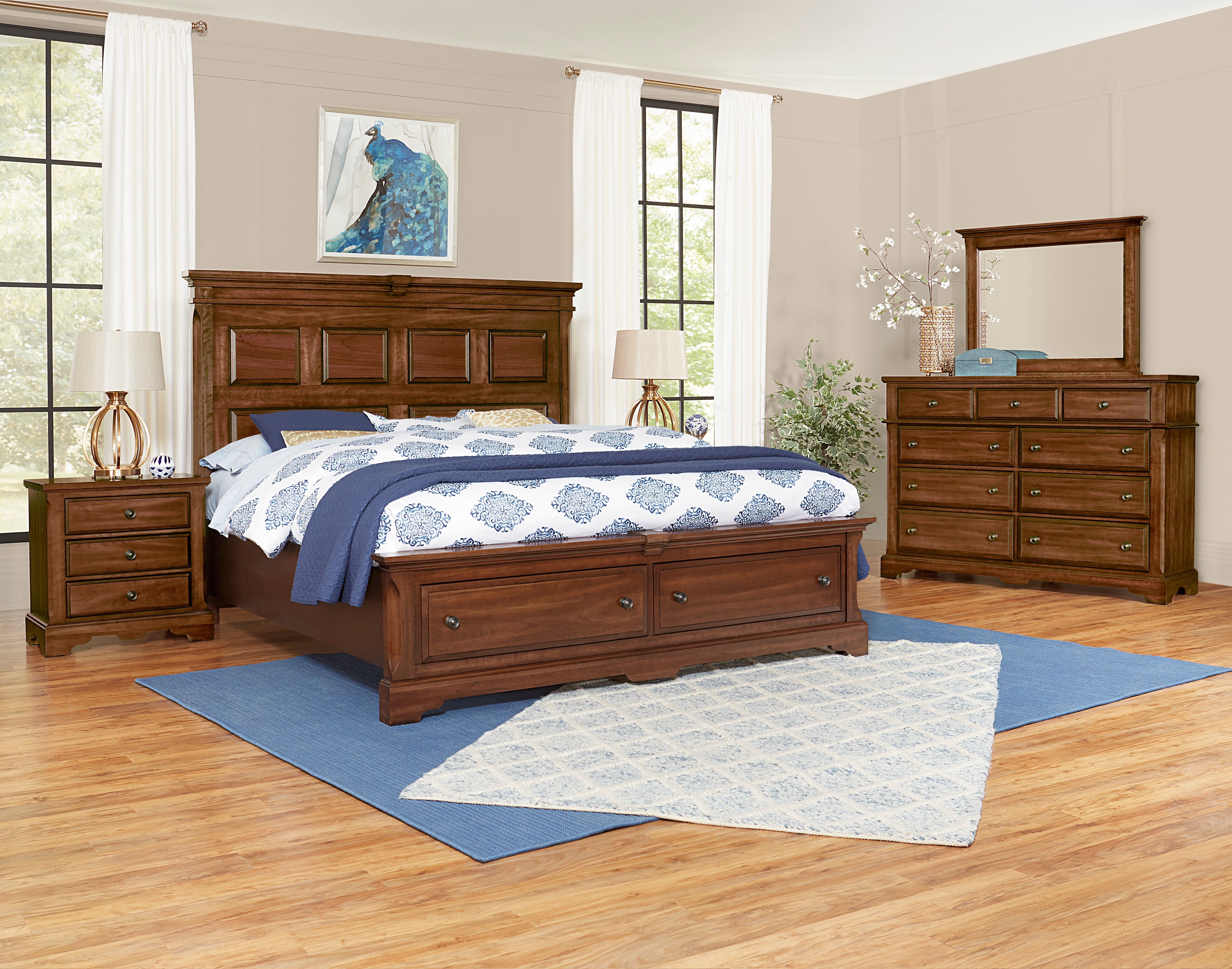 Artisan & Post by Vaughan-Bassett Bedroom Bureau - 9 Drwr 110-003 -  Woodbridge Interiors - AZ, CA