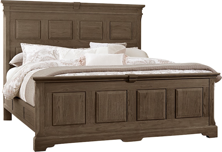 Artisan & Post by Vaughan-Bassett California King Mansion Bed With Decorative Rails 112-669-966-844-MS2 112-669-966-844-MS2