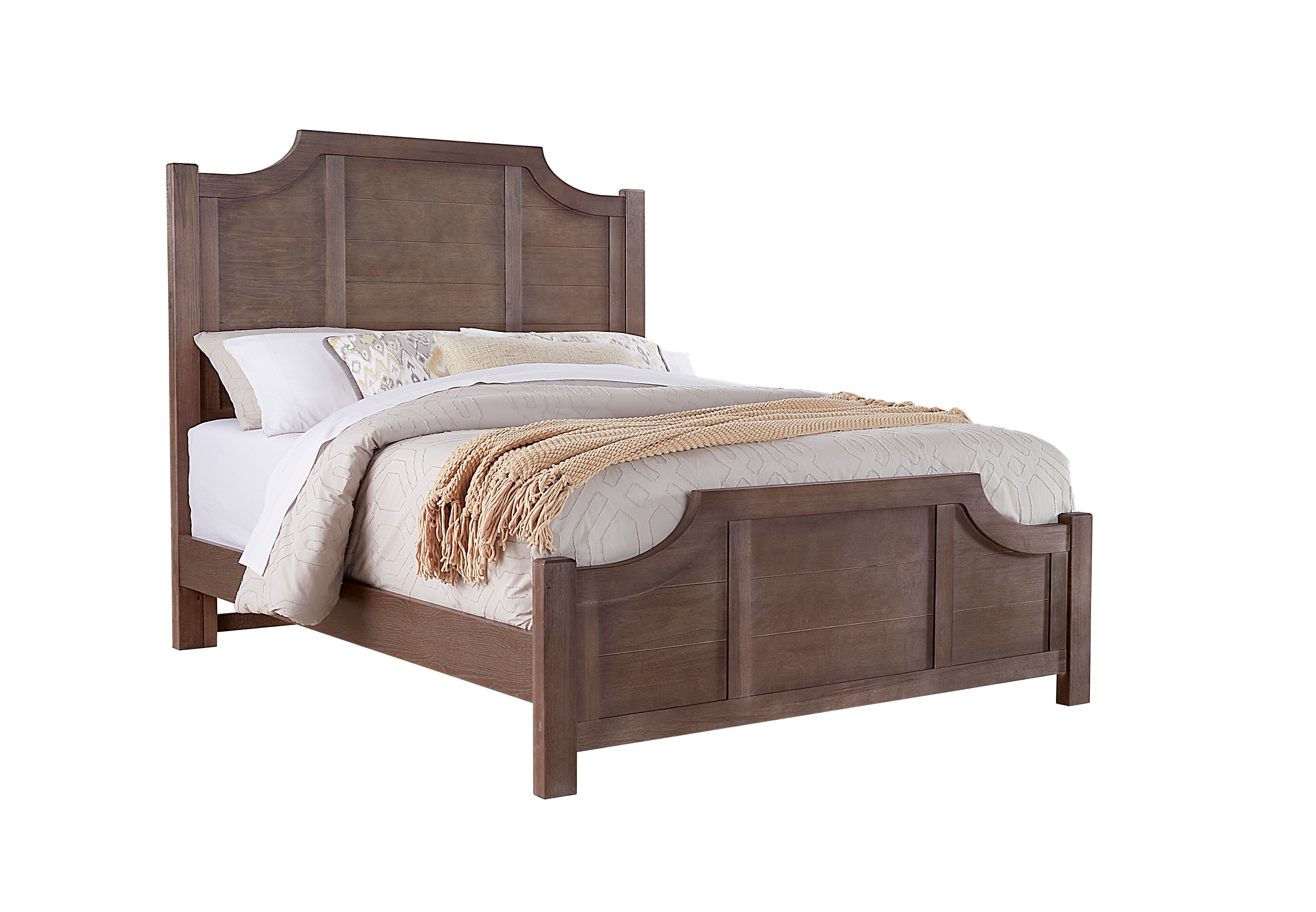 King Scalloped Bed VNB117667/VNB117766/VNB117733