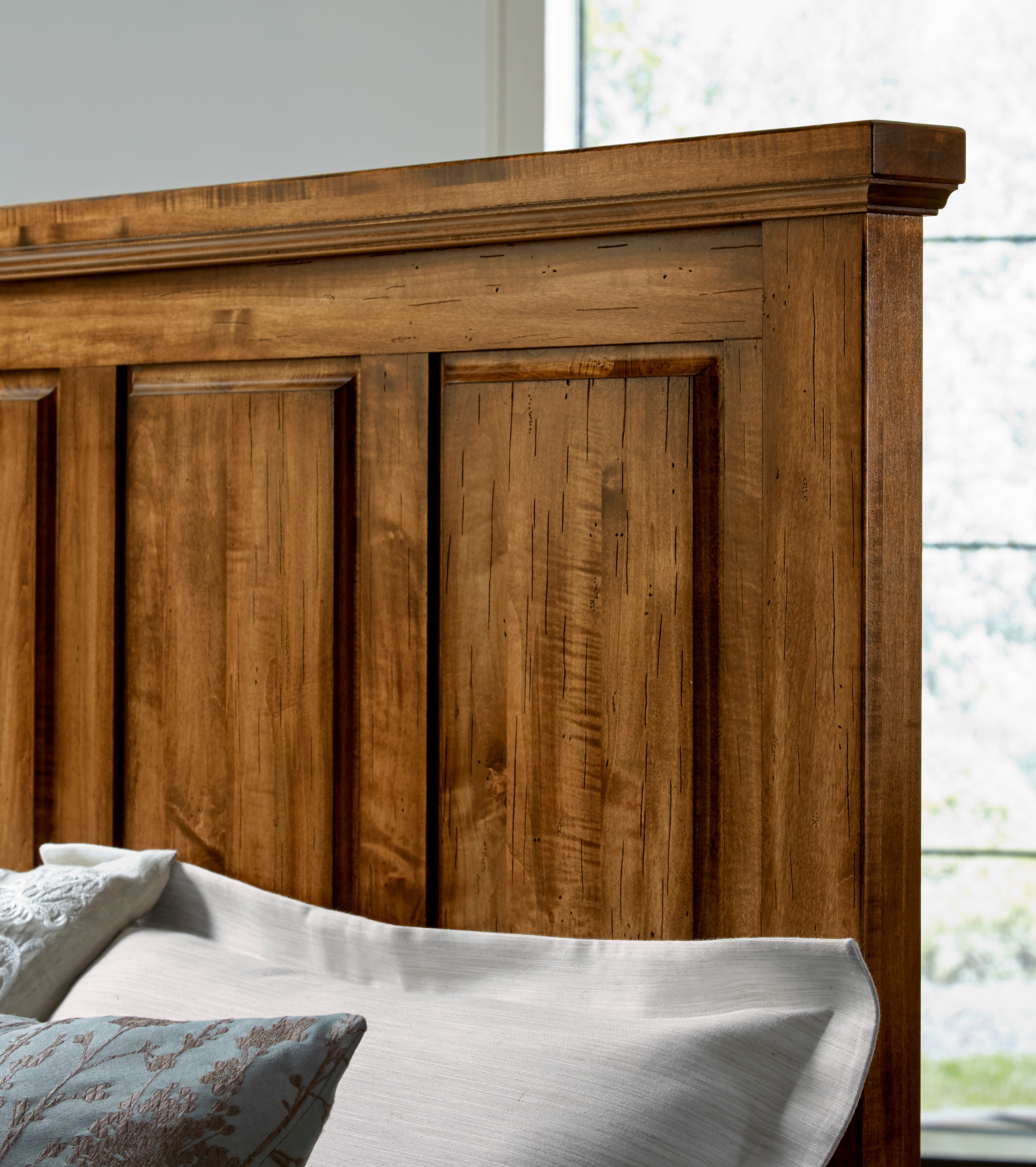 Artisan & Post By Vaughan-Bassett Maple Road Mansion Headboard 5/0 118 ...