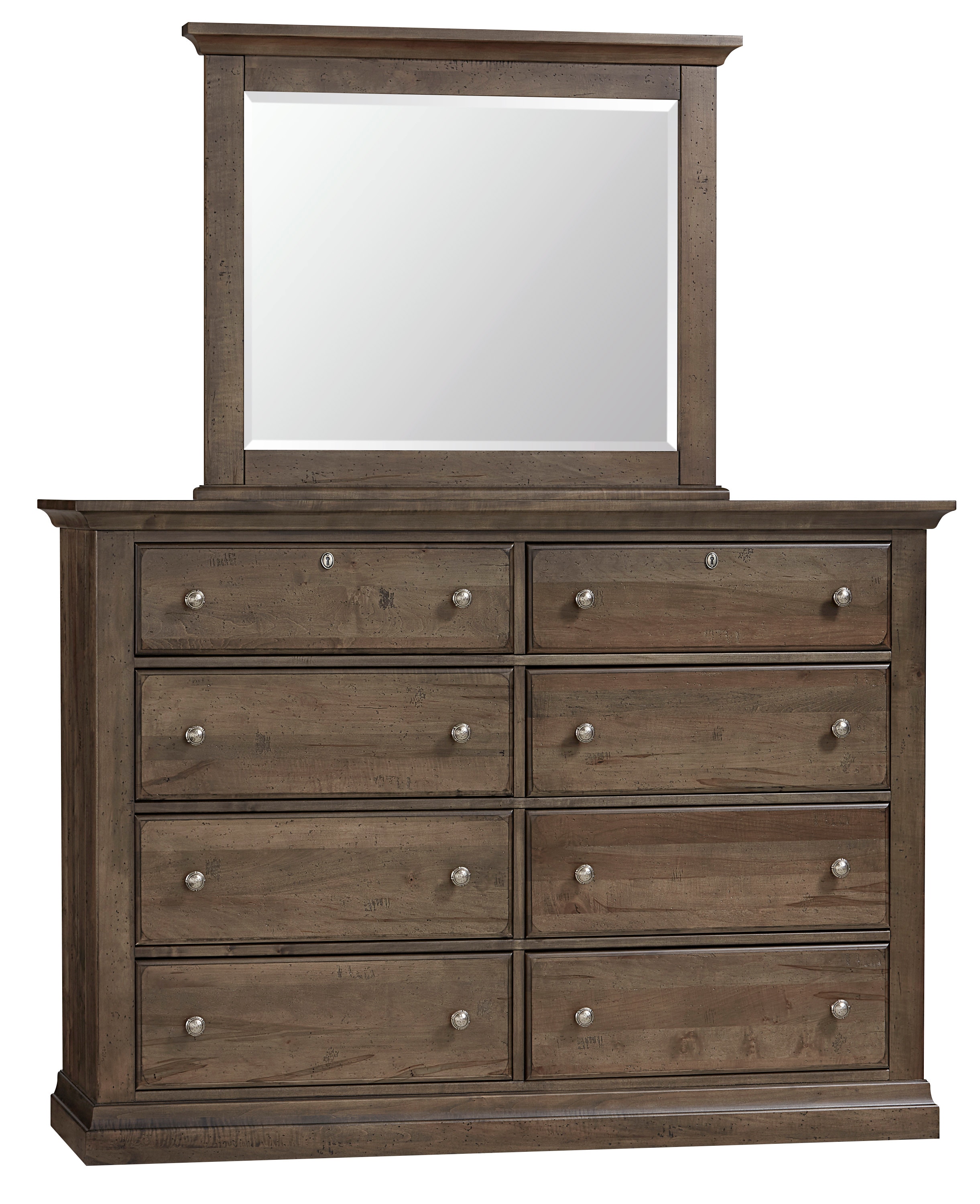 Artisan & Post by Vaughan-Bassett Mirrors Landscape Mirror 156-447 - B ...