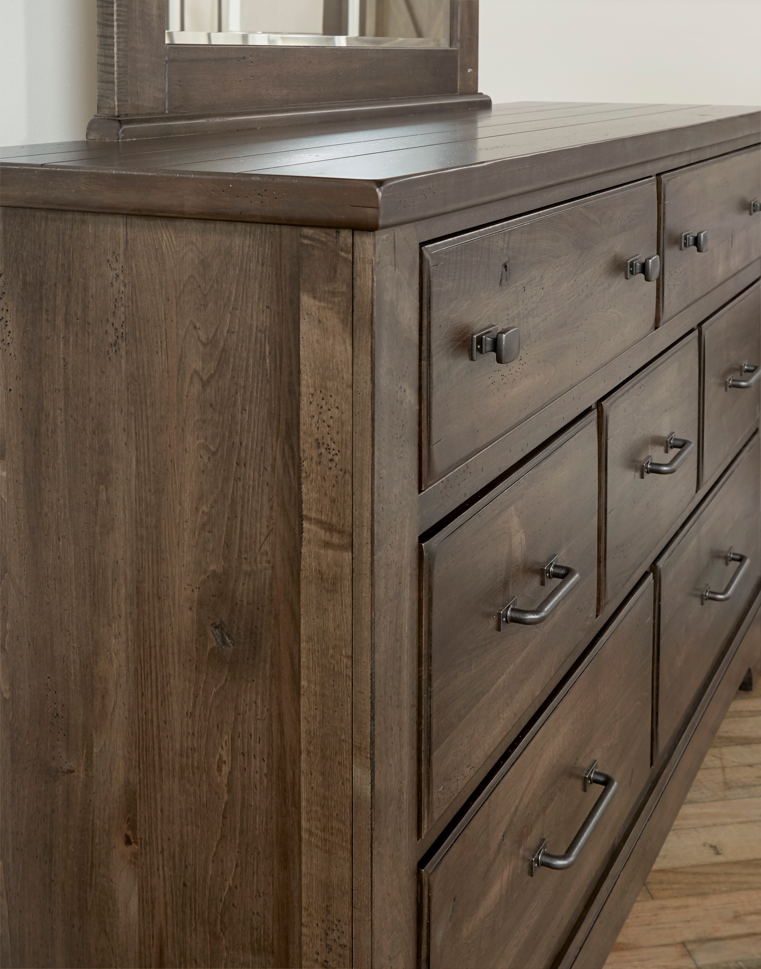 Artisan & Post By Vaughan-Bassett Cool Rustic Dresser - 7 Drwr 170-002 ...