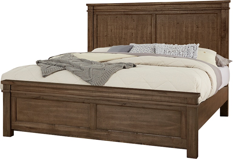 Artisan & Post by Vaughan-Bassett Cool Rustic California King Mansion Bed 170-661-166-944-MS2