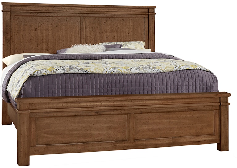 Artisan & Post by Vaughan-Bassett Cool Rustic Queen Mansion Bed 174-551-155-922