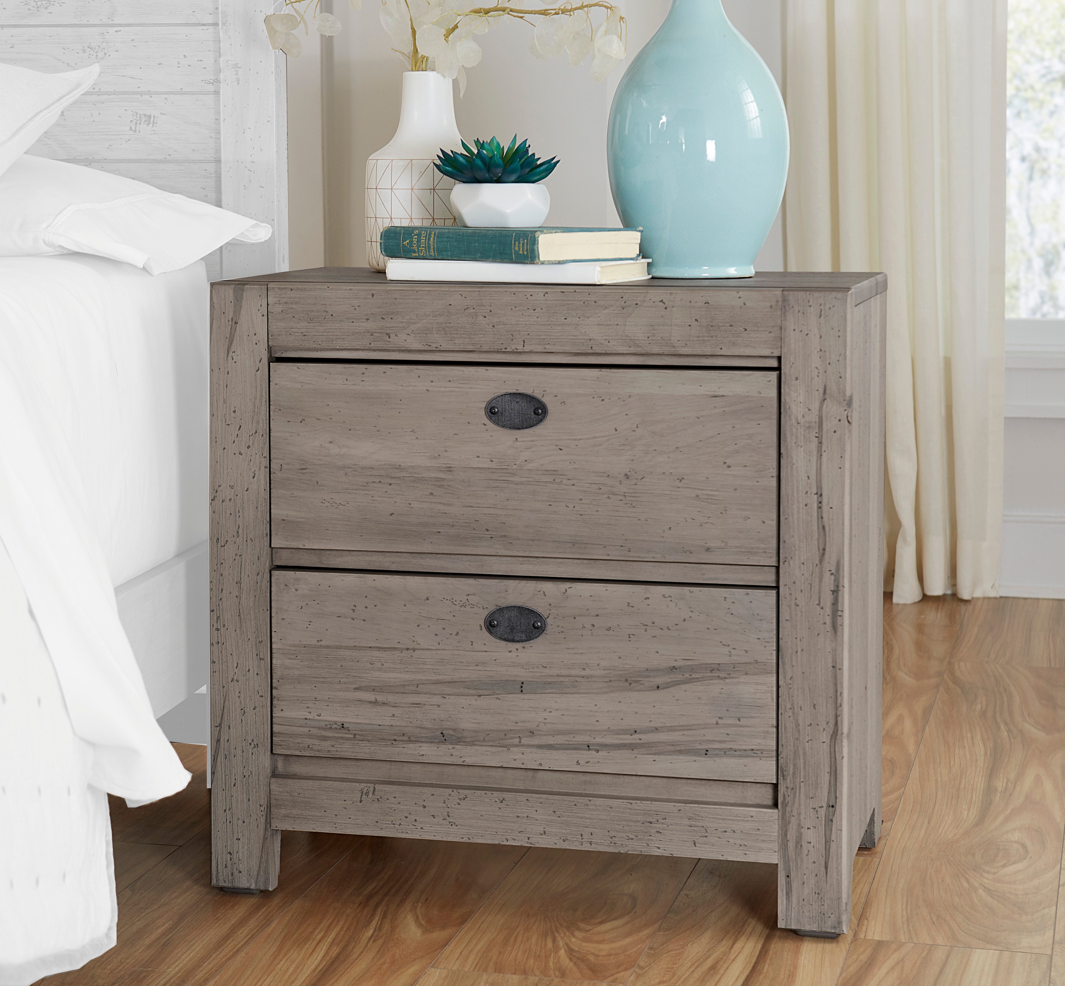 Centennial Solids By Vaughan Bassett Youth Night Stand 2 Drwr 261 227 Woodbridge Interiors