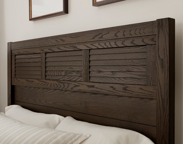 LMCo. Home by Vaughan-Bassett Louvered Headboard 6/6 140-667 at Woodstock Furniture & Mattress Outlet