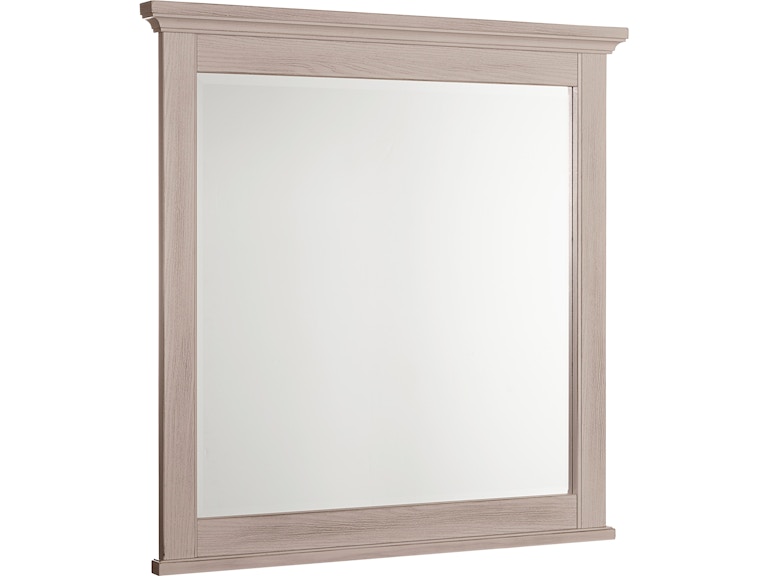LMCo. Home by Vaughan-Bassett Bungalow Dover Grey Small Landscape Mirror 741-445 VB741-445