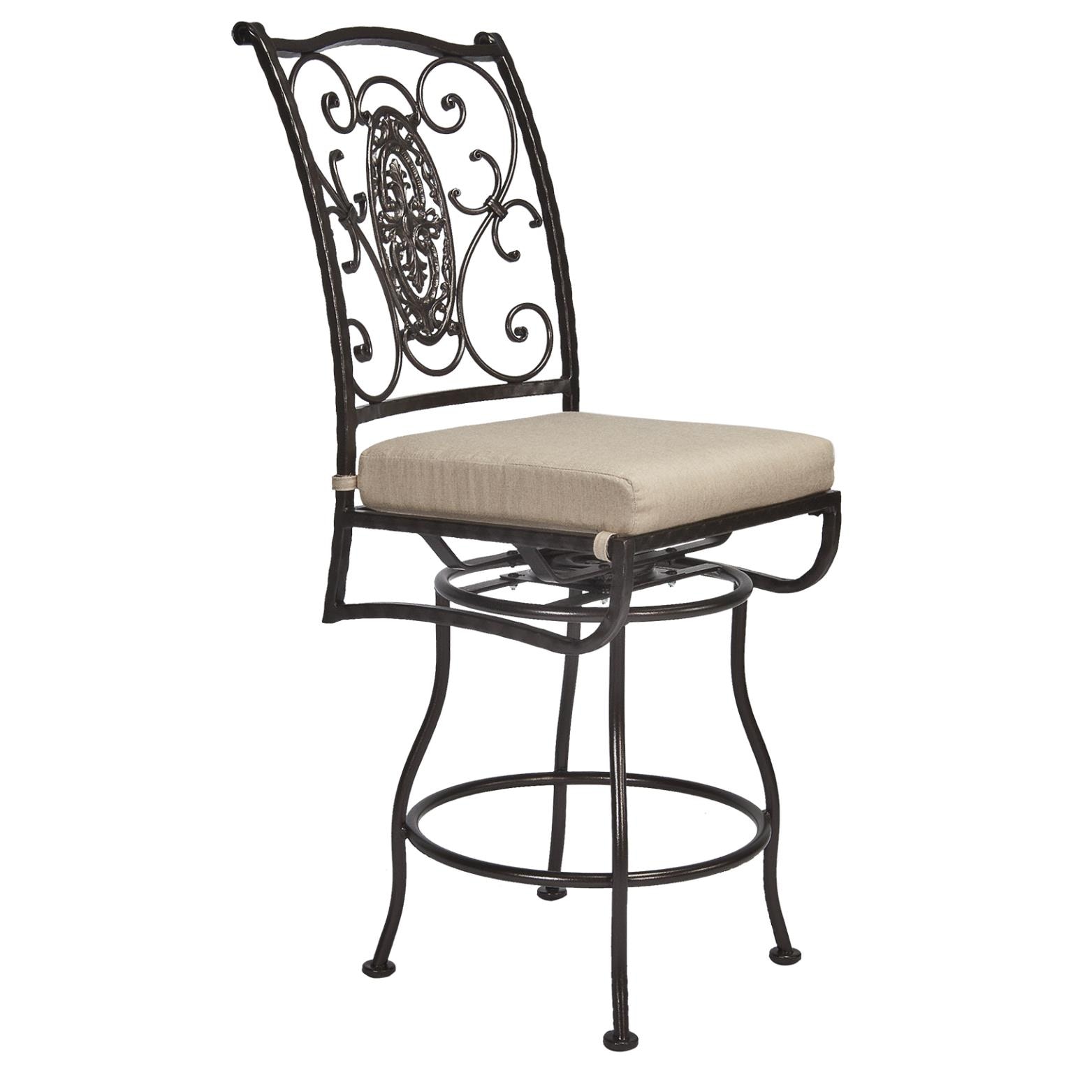  San Cristobal Armless Swivel Counter Stool 651-SCS