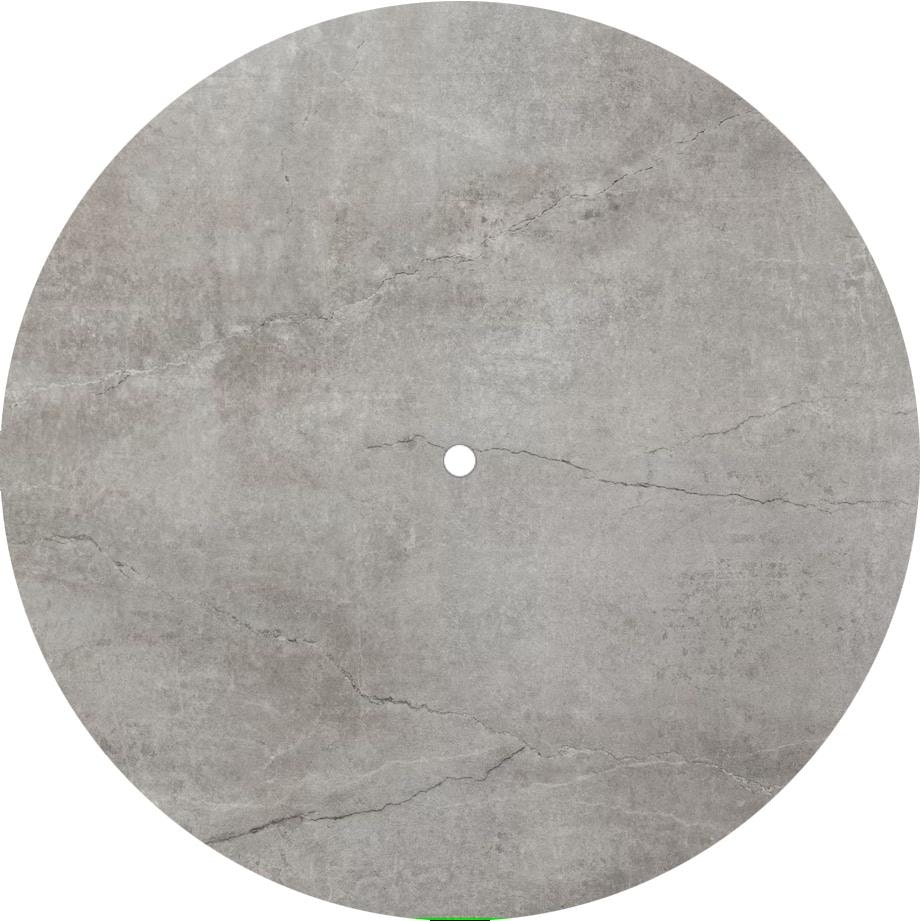  54 in. Round Soke Dekton Table Top with Umbrella Hole K-54RDSU