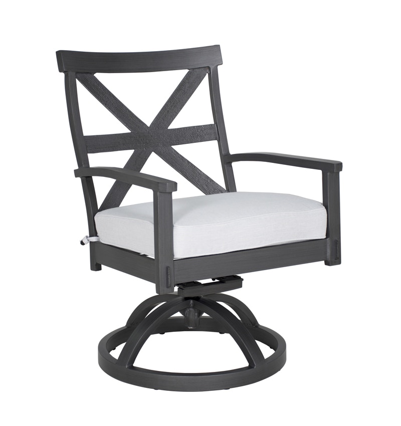  Antler Hill Formal Arm Dining Swivel Rocker 0A48T