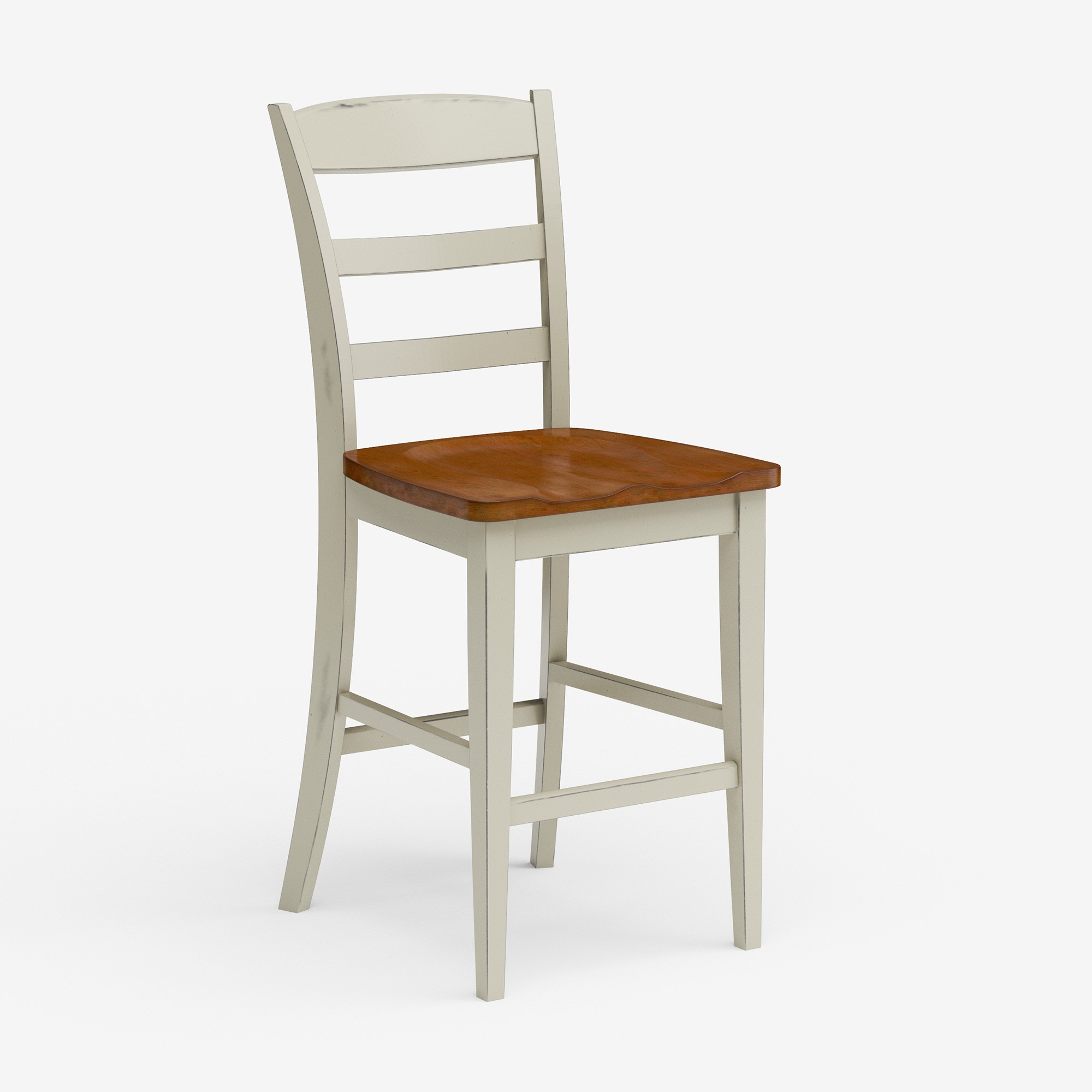 Shop our Monarch White/Oak Counter Stool by homestyles 502089 Joe