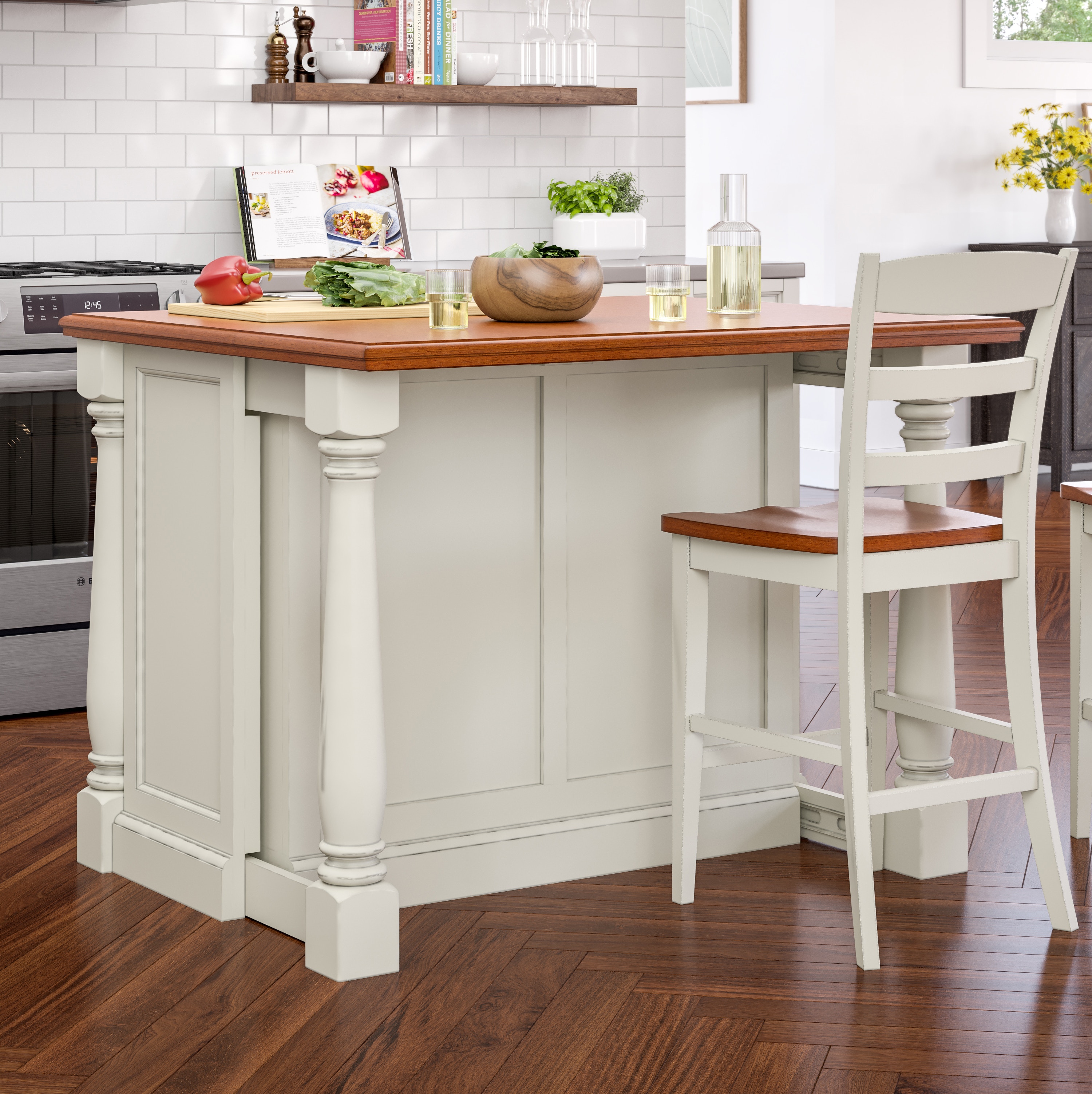 Homestyles kitchen best sale island with seating