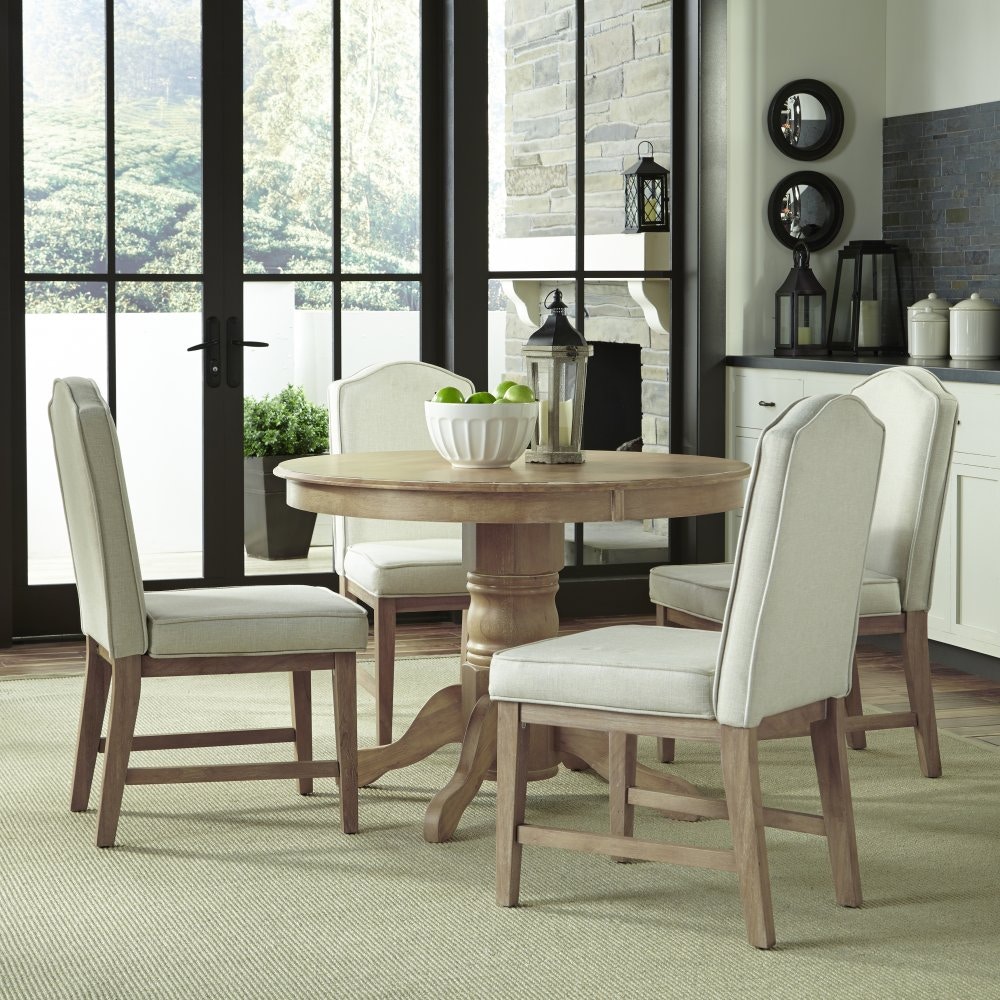 Whitewash best sale dinette set