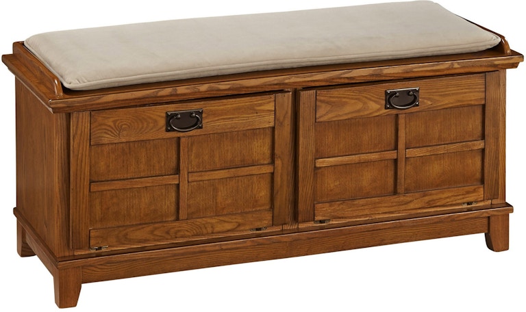 homestyles Arts and Crafts Storage Bench 5180-26