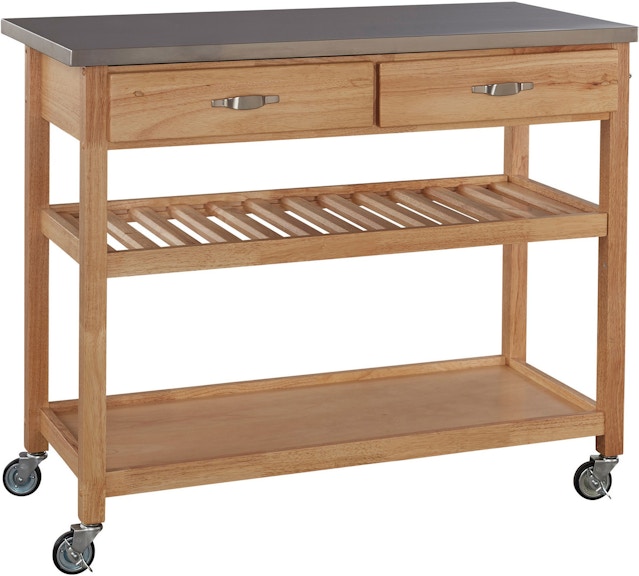 homestyles General Line Kitchen Cart w/Stainless Steel Top 5217-95 655891202
