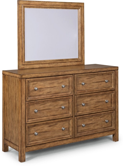 homestyles Sedona Toffee Dresser with Mirror 5420-74 600961378