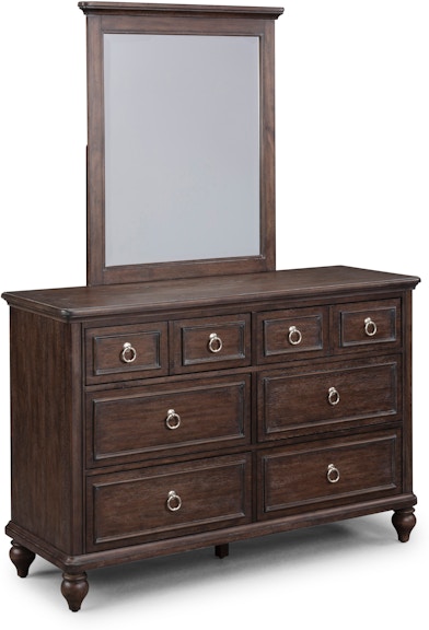 homestyles Southport Distressed Oak Dresser with Mirror 5503-74 307607019