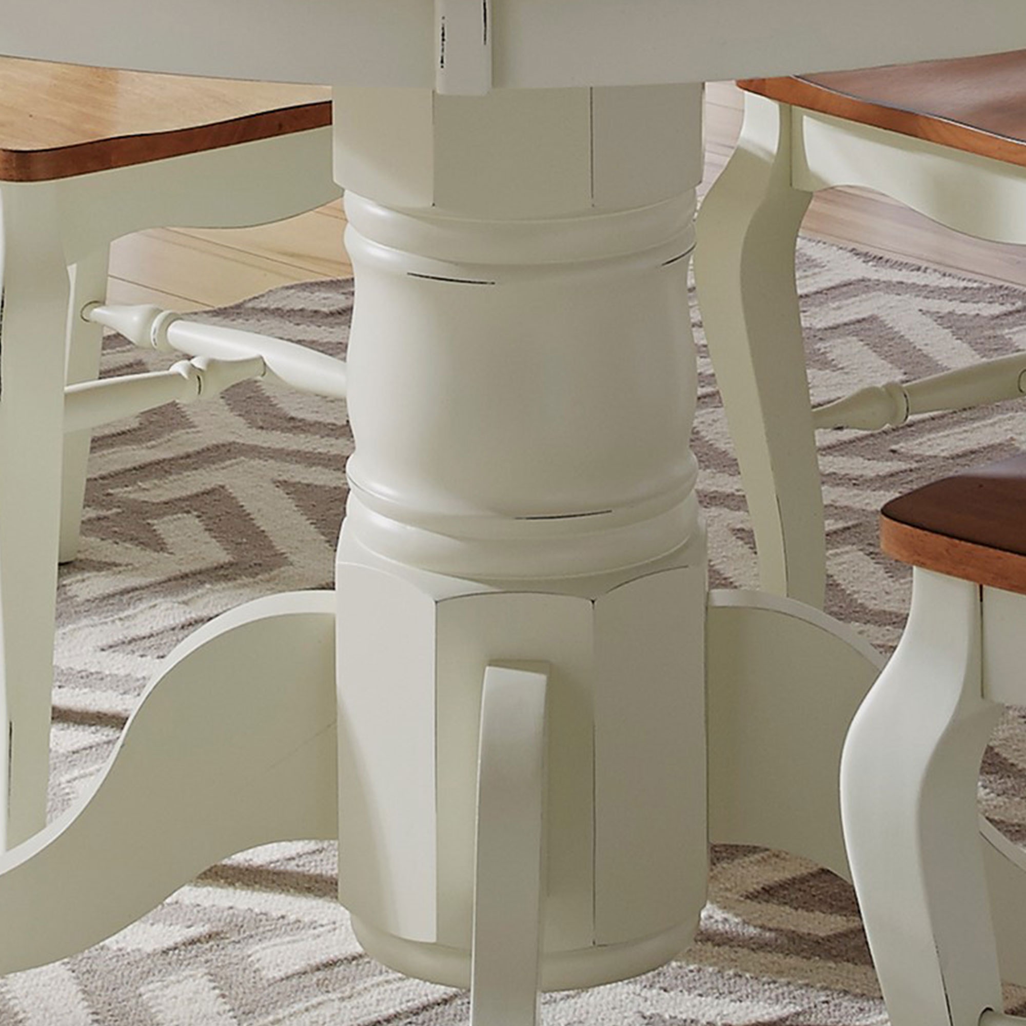 homestyles French Countryside 551830 Pedestal Dining Table