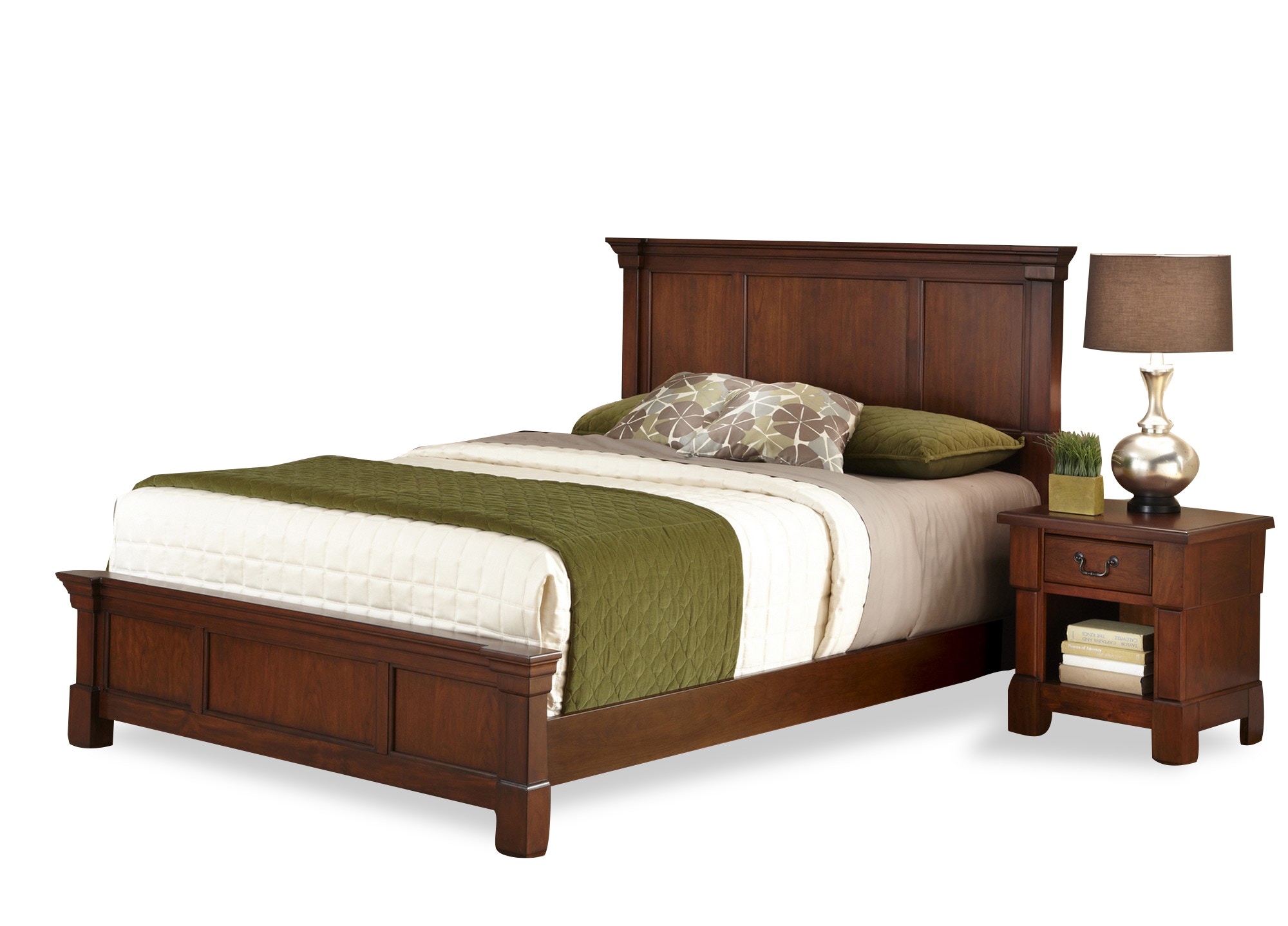 homestyles Bedroom King Bed and Nightstand Skaff Furniture