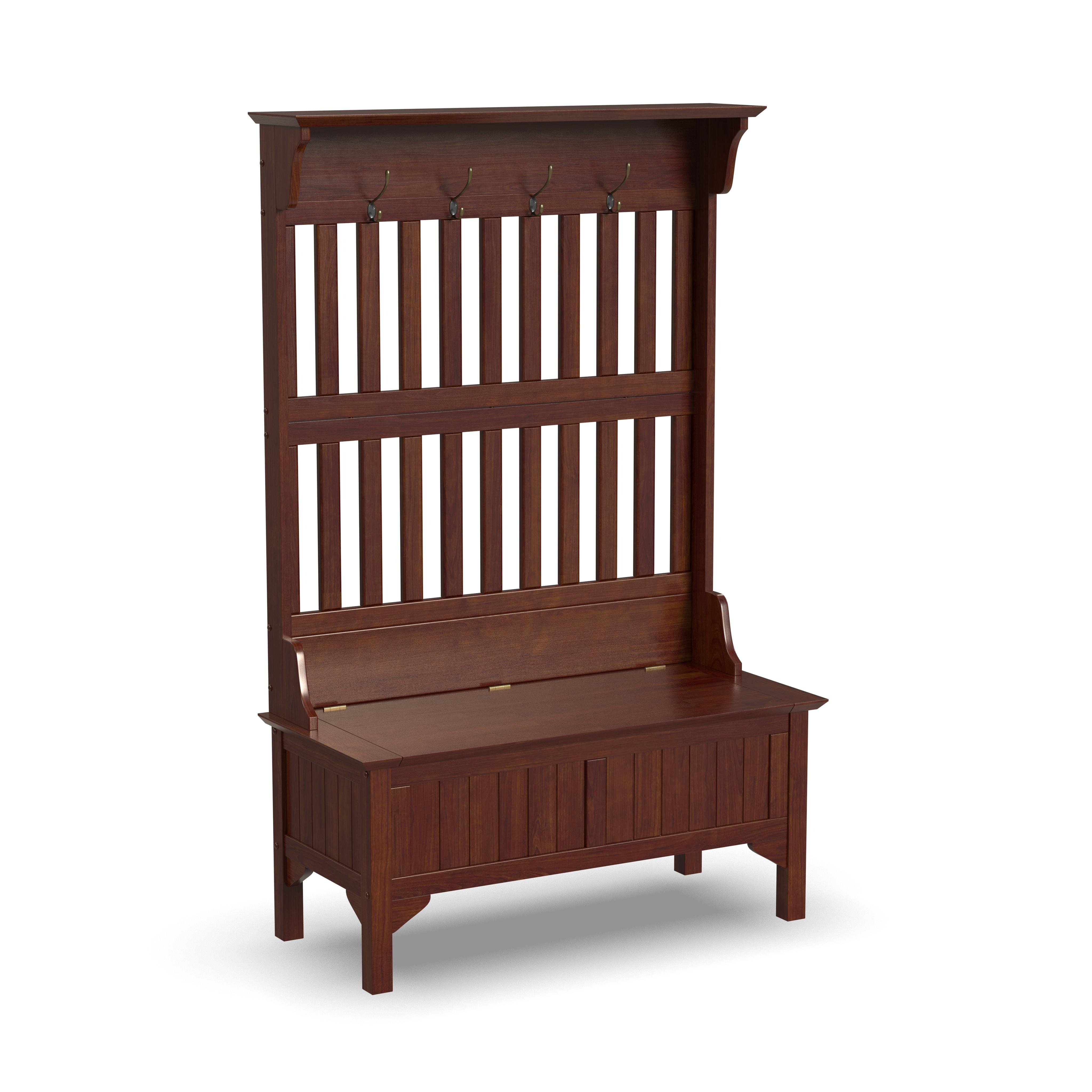 Best hall tree with storage online bench