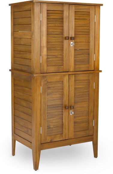 homestyles Maho Large Outdoor Storage Cabinet-Brown 5663-27 639277896