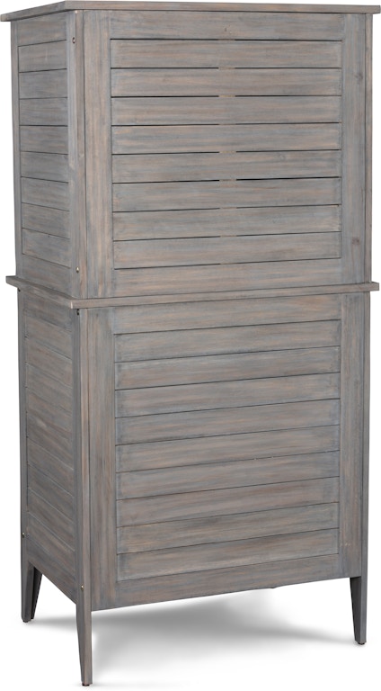 Homestyles 5664-27 Maho Gray Storage Cabinet