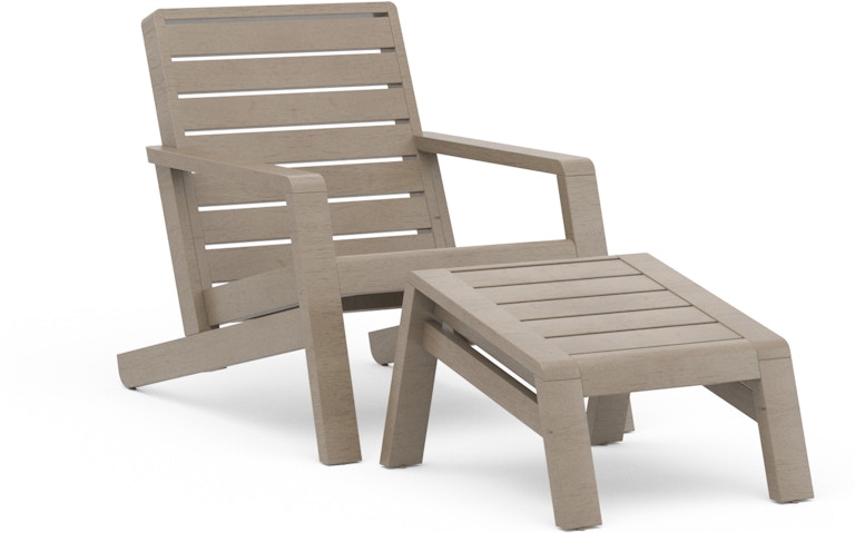 homestyles Outdoor Lounge Chair with Ottoman 5675-12-90 806247412