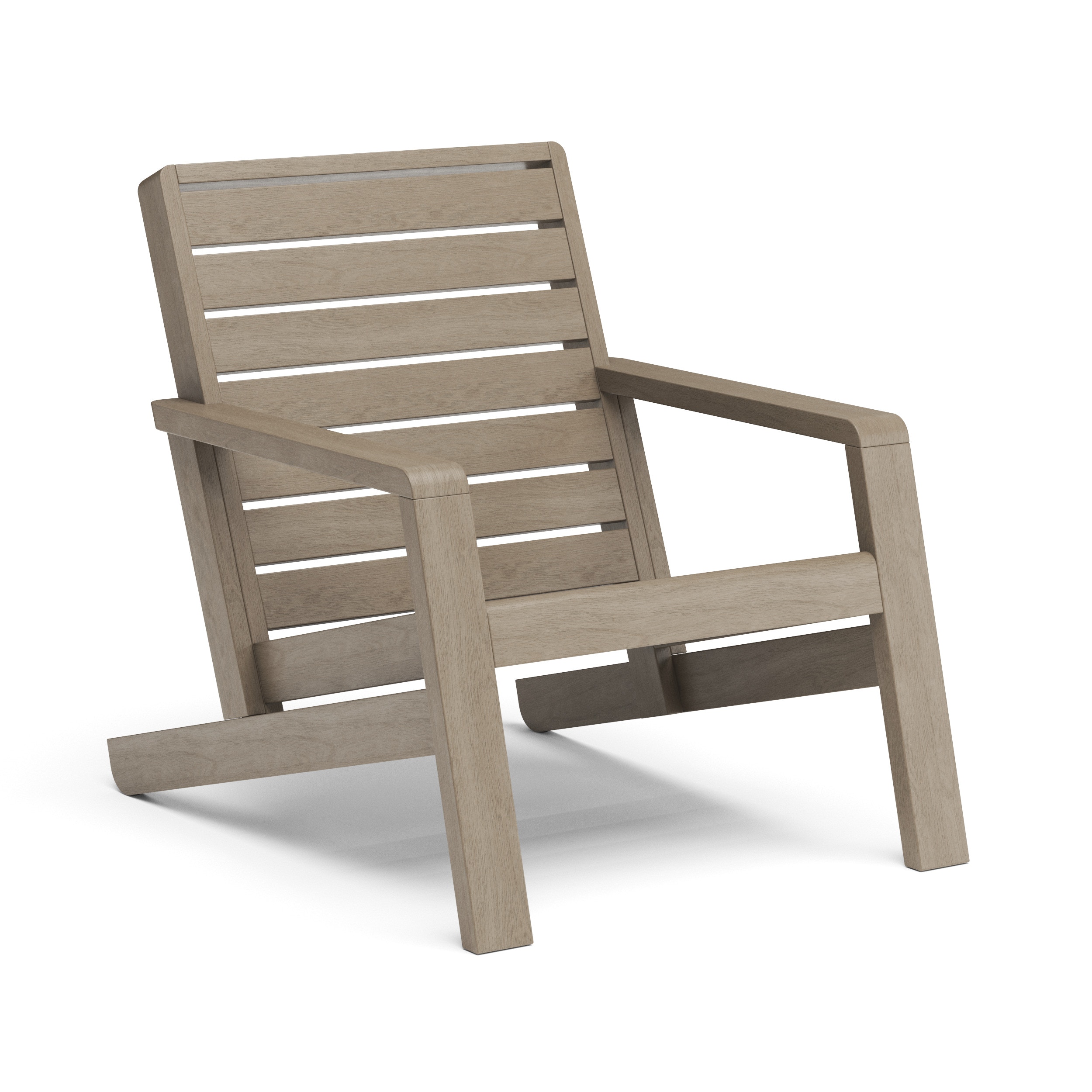 Sustain Gray Outdoor Low Lounge Chair by Homestyles 5675-12