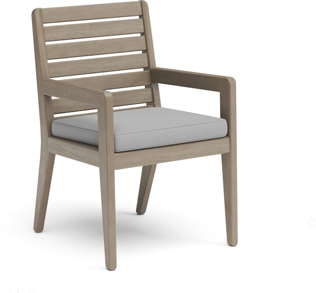 homestyles Sustain Gray Outdoor Dining Armchair Pair 5675-81 517125152
