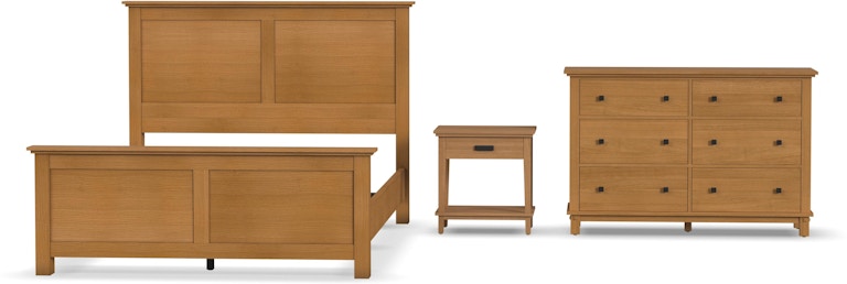 homestyles Oak Park Queen Bed, Nightstand and Dresser 5910-5014O