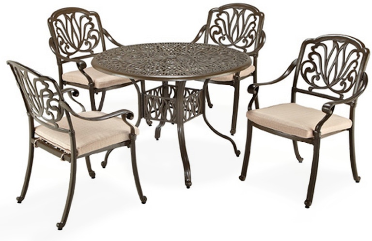 homestyles Capri Taupe 42” Outdoor Dining Set 6659-308 948366357