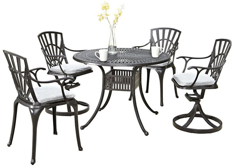 homestyles 5 Piece 42” Dining Set with Cushions 6660-3058C 6660-3058C