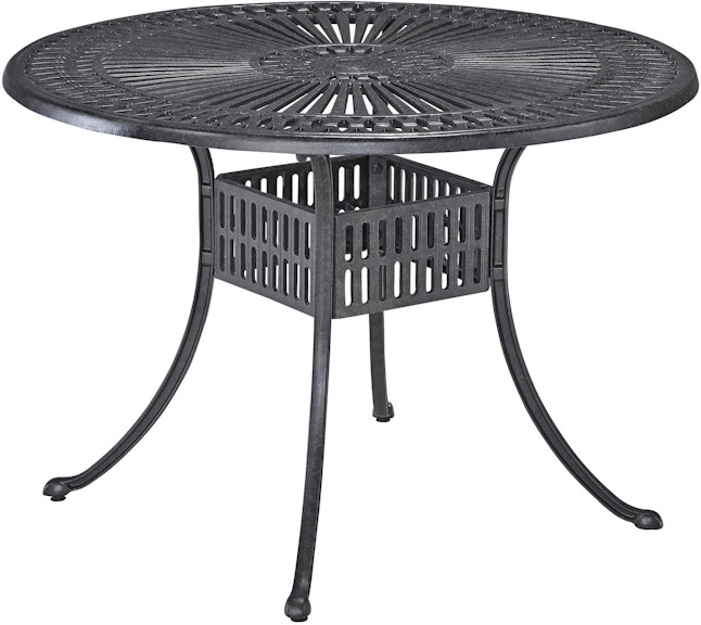 homestyles Grenada Charcoal 42” Outdoor Dining Table 6660-30 398009013