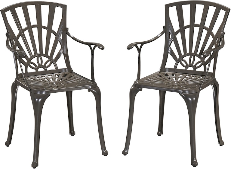 homestyles Grenada Outdoor Chair Pair 6661-80