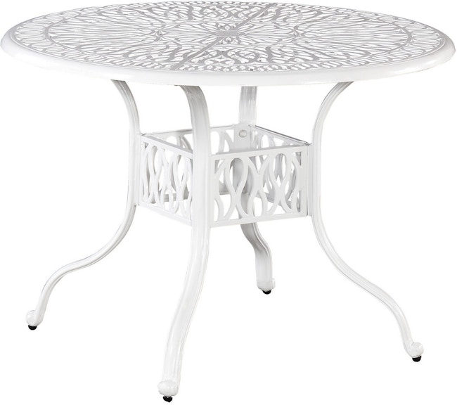 homestyles Capri White 42” Outdoor Dining Table 6662-30 556035414