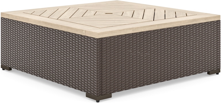 homestyles Palm Springs Brown Outdoor Coffee Table 6800-21 518379500