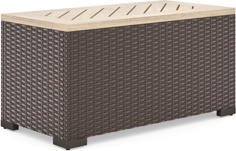homestyles Palm Springs Brown Outdoor Storage Table 6800-23 956695772