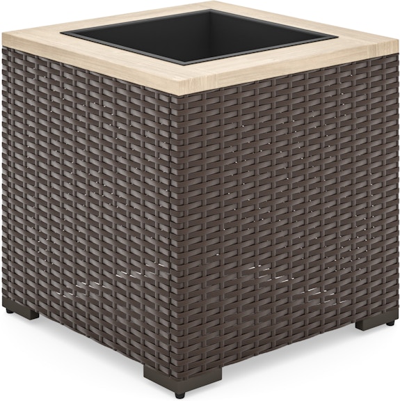 homestyles Palm Springs Brown Outdoor Planter 6800-24 587537234