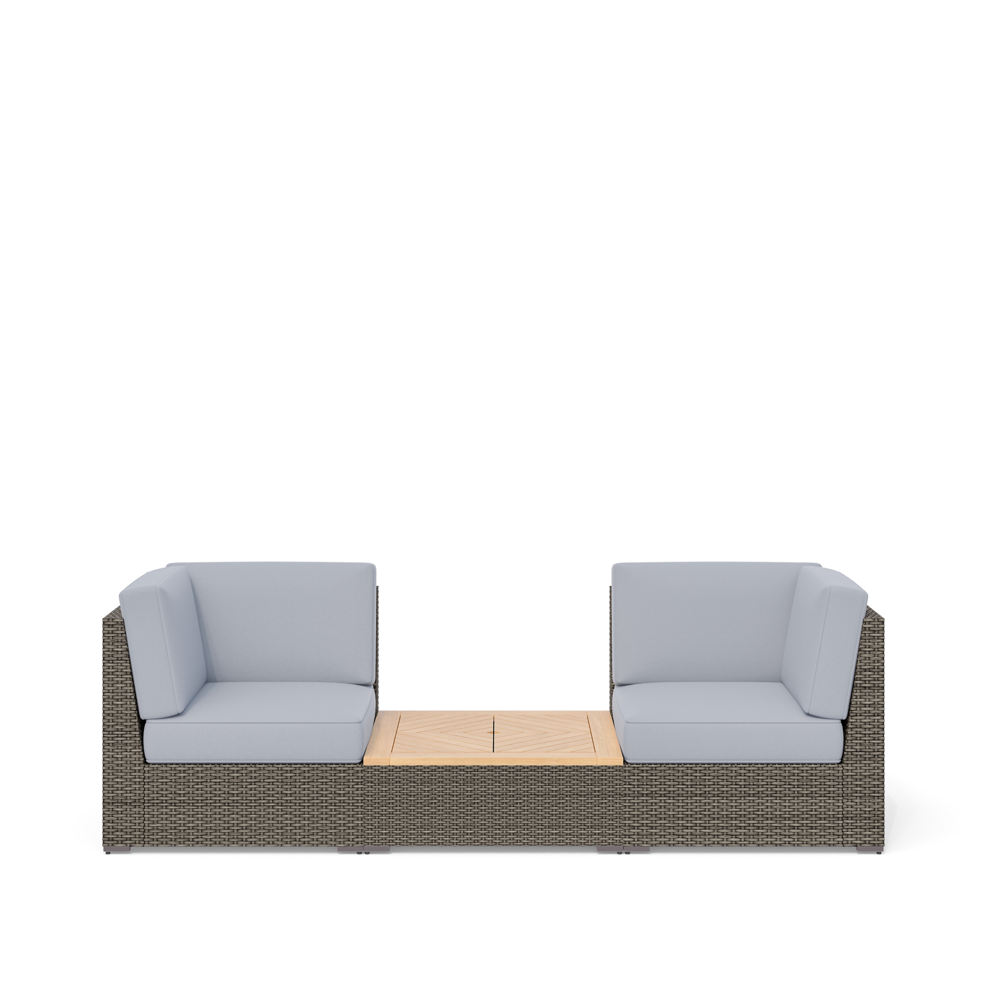 homestyles Outdoor Chair Pair and Coffee Table 6801-12D-21
