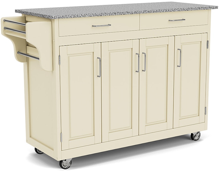 homestyles Create-a-Cart Off-White Kitchen Cart w/Granite Top 9200-1023 332219514