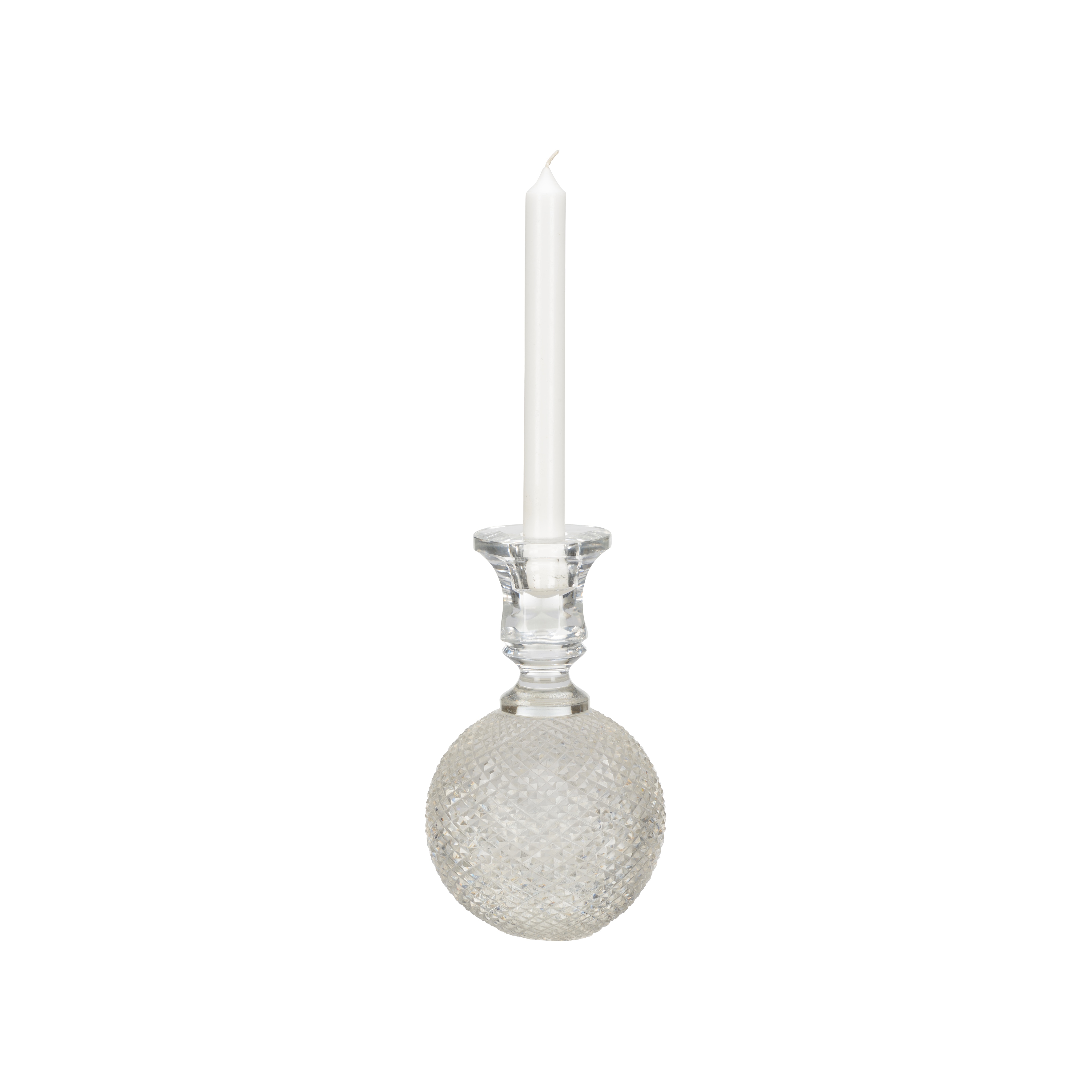 CHELSEA HOUSE Glass Round Candleholder 370206