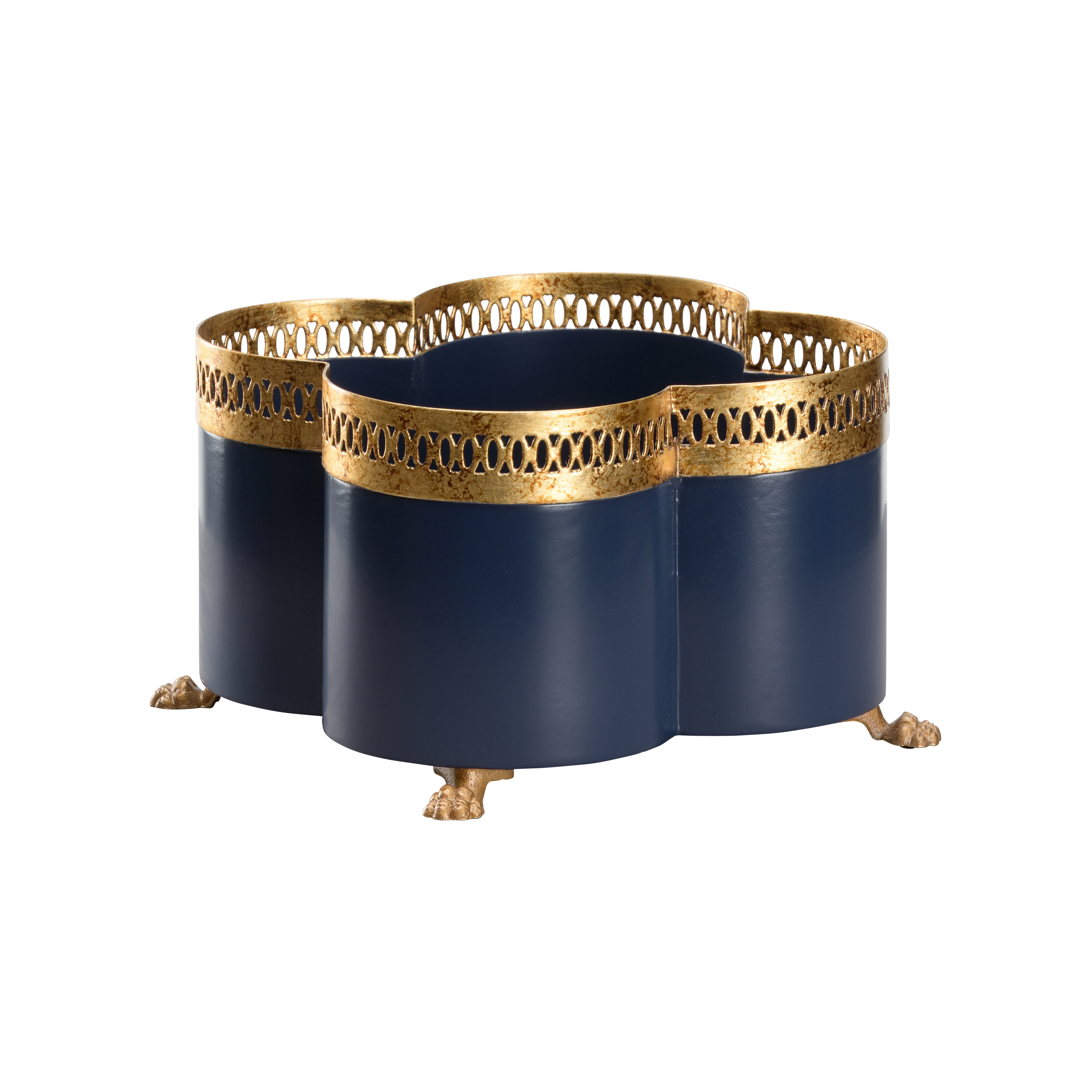 CHELSEA HOUSE Tracery Cachepot - Navy Blue (SM) 370218